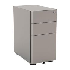 Agile Slimline Metal Mobile 2+1 File Silver