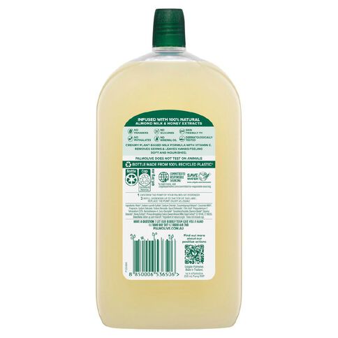 Palmolive Liquid Milk & Honey Hand Wash Refill 1L