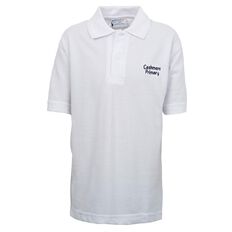 Schooltex Cashmere Primary School Short Sleeve Polo with Embroidery