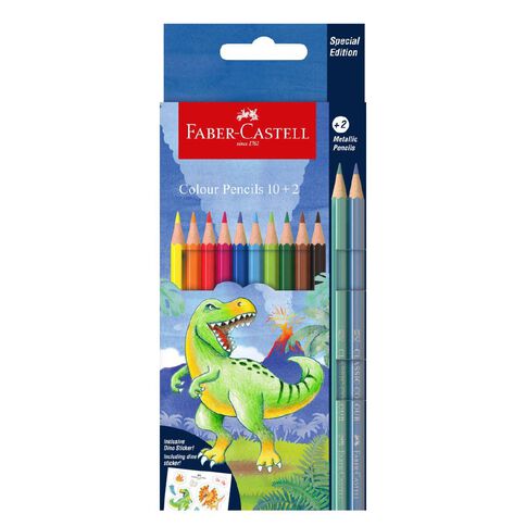Faber-Castell Dinosaur Coloured Pencils
