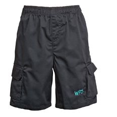 Schooltex Waipu Drill Cargo Shorts with Embroidery