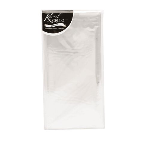 Cellophane 500mm x 700mm 2 Pack Clear