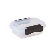 Visto Fresh Storage Container Clear/Charcoal Clips 200ml
