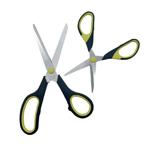 WS Scissors Soft Grip 6/8 inch Grey