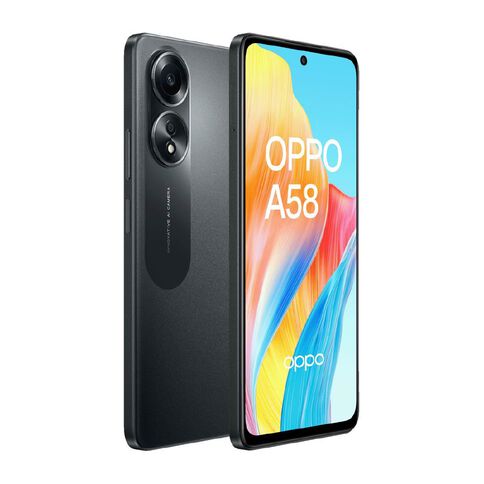 OPPO A58 Glowing Black