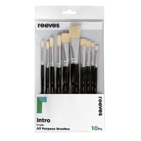 Reeves Intro Brush Set 10 Pack