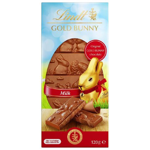 Lindt Gold Bunny Easter Block 120g