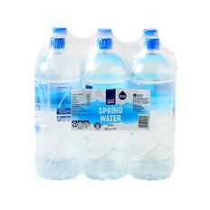 Market Kitchen Still Spring Water 6 Pack 1.5L