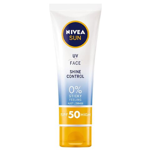 Nivea Sun Face UV Shine SPF50+ Control 50ml