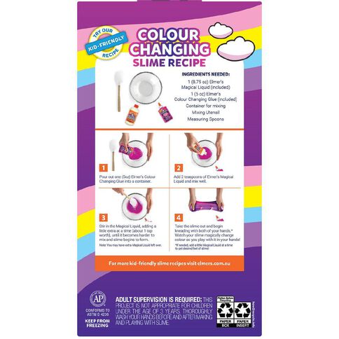 Elmer's Unicorn Magic Slime Kit 2 Piece