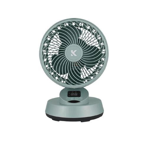 Kensington Air Circulator Desk Fan 20cm Sage Green