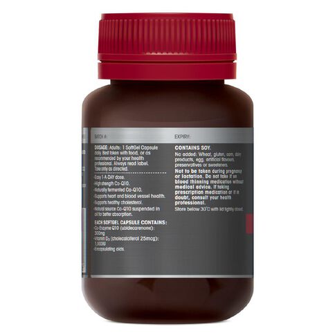 Red Seal High Strength CoQ10 300mg 30's