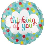 Amscan 45cm Standard HX Thinking of You Dots