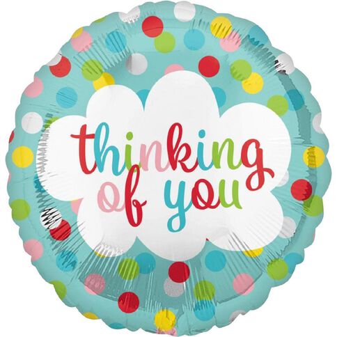 Amscan 45cm Standard HX Thinking of You Dots