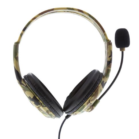 NYKO Universal Standard Issue Gaming Headset Camo