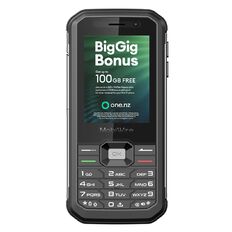 Mobiwire Ogima 4GB 4G Locked SIM Bundle Black