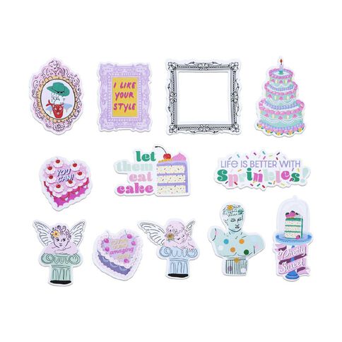 Uniti Life Style Cardstock Die Cut Shapes