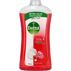 Dettol Foam Hand Wash Refill Rose & Cherry 900ml