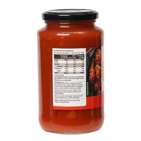 Market Kitchen Sweet N Sour Cooking Sauce 500g