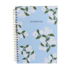 Uniti Adults Hydrangea A4 Spiral Notebook Uniti Adults Hydrangea A4 Spiral Notebook