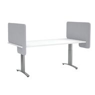 Boyd Visuals Desk Divider Light Grey 540mm x 800mm