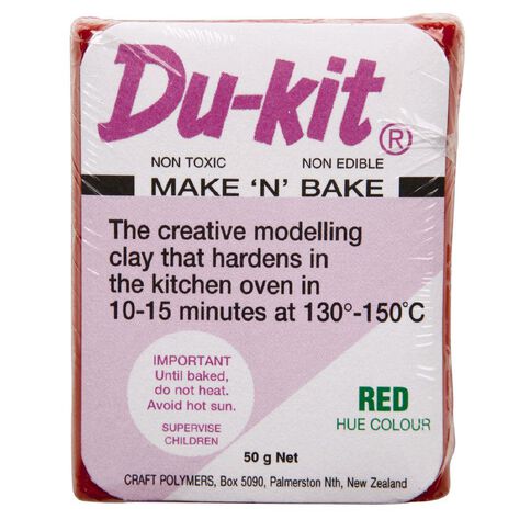 Du-kit Clay Red Mid 50g