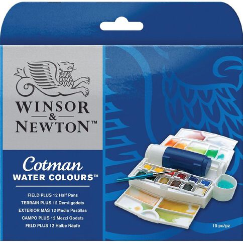 Winsor & Newton Cotman Watercolour Field Plus Set