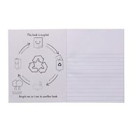 WS Exercise Book 1U4 12mm Ruled 24 Leaf Purple Mid