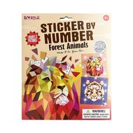 Sew Star Sticker By Number Lion