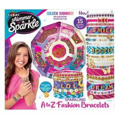Shimmer n Sparkle Sparkling A-Z Fashion Bracelets