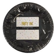 Party Inc Paper Bowls 18cm Black 20 Pack