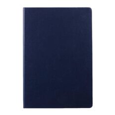 WS Hardcover PU Notebook Navy A4