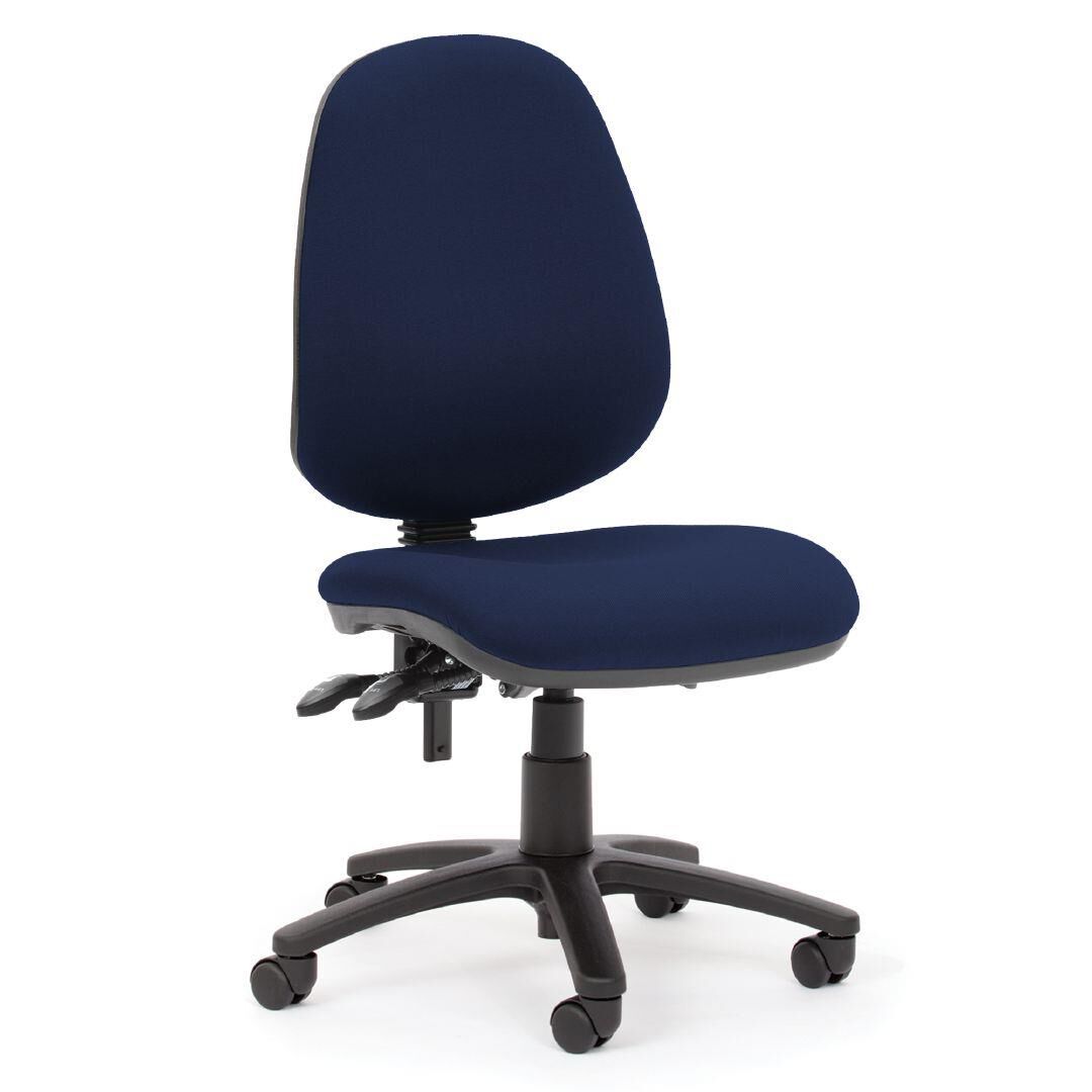 Warehousestationery Chairmaster Apex Highback Chair Indigo PriceGrabber
