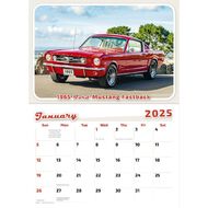 Easy2C 2025 Custom Classic Cars Calendar 29.cm x 20.5cm