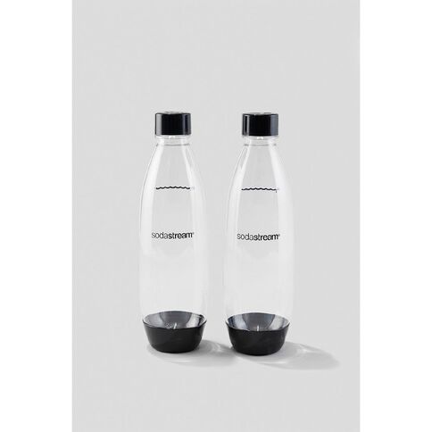 Sodastream Dishwasher Safe Twin Pack Fuse Bottle 1L