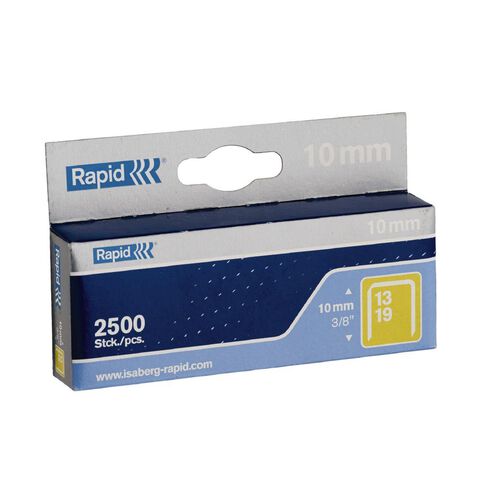 Rapid Staples 13/10 2500 Pack Silver