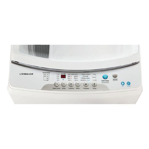 Living & Co Top Load Washing Machine 10 kg White
