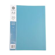 WS Colour Pop Clearbook 20 Page Teal