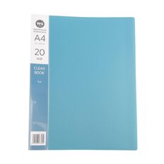 WS Colour Pop Clearbook 20 Page Teal