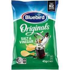 Bluebird Originals Salt & Vinegar 45g