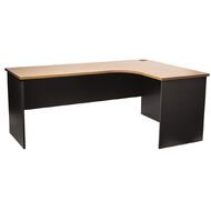 Firstline Workstation 1800 x 1200 RH Beech/Ironstone