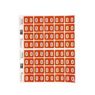 Filecorp Coloured Labels 0 Orange Mid