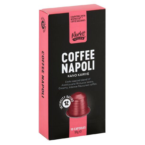 Market Kitchen Coffee Capsule Napoli 10 Pack