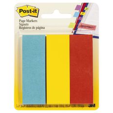 Post-It Page Markers 150 Sheets 22 x 73mm Assorted
