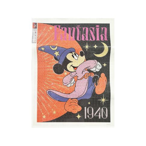 Mickey Mouse Adult Gem Art- Fantasia