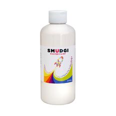 Jasart Smudgi Poster Paint White 500ml