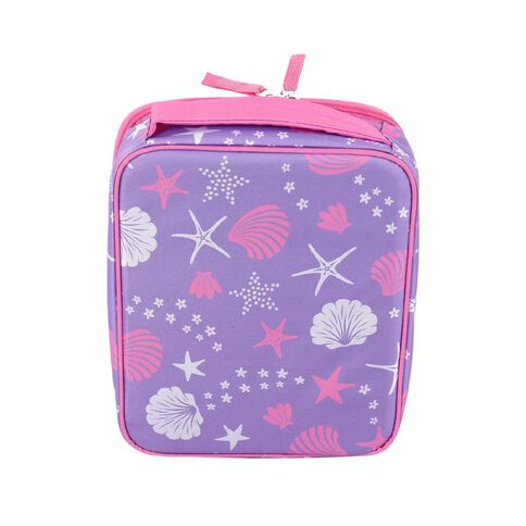 Living & Co Lunch Bag and Bottle Seashells Lilac 2 Piece