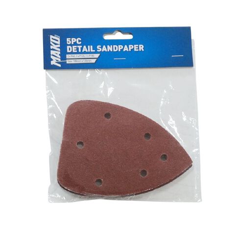 Mako Detail Sandpaper 5 Pack