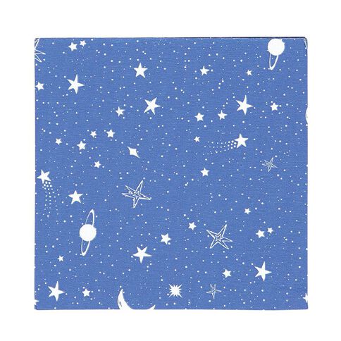 Party Inc Star Napkins 2-ply 33cm Blue Mid 20 Pack