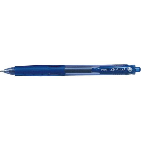 Pilot-BeGreen G-Knock Fine 0.7mm Gel Pen Blue Blue Mid